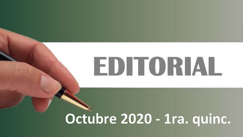 Lee más sobre el artículo Editorial Cavedrepa 1ra. quincena octubre 2020