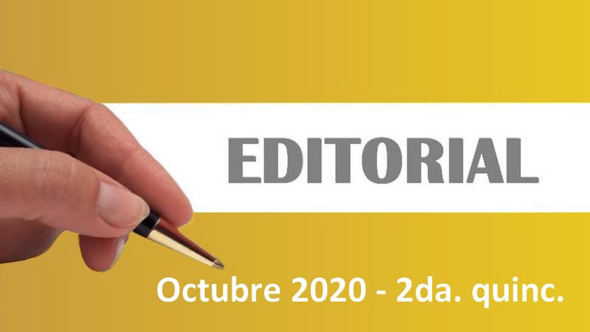 En este momento estás viendo Editorial Cavedrepa 2da. quincena octubre 2020